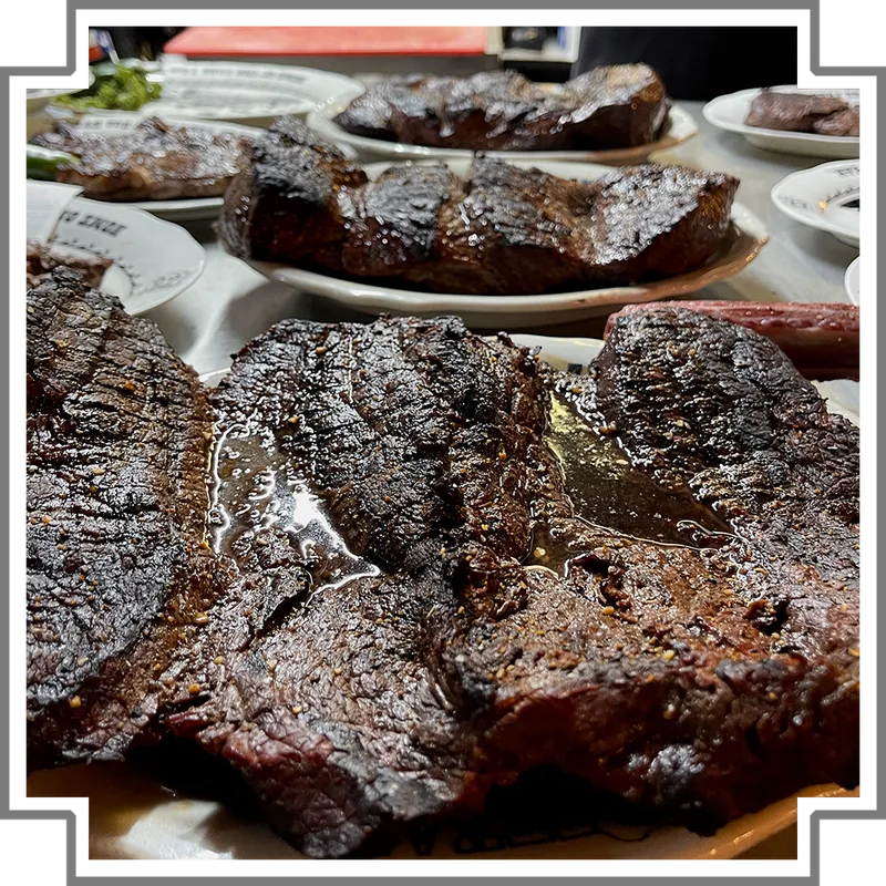 Premium Big Texan steak dinner
